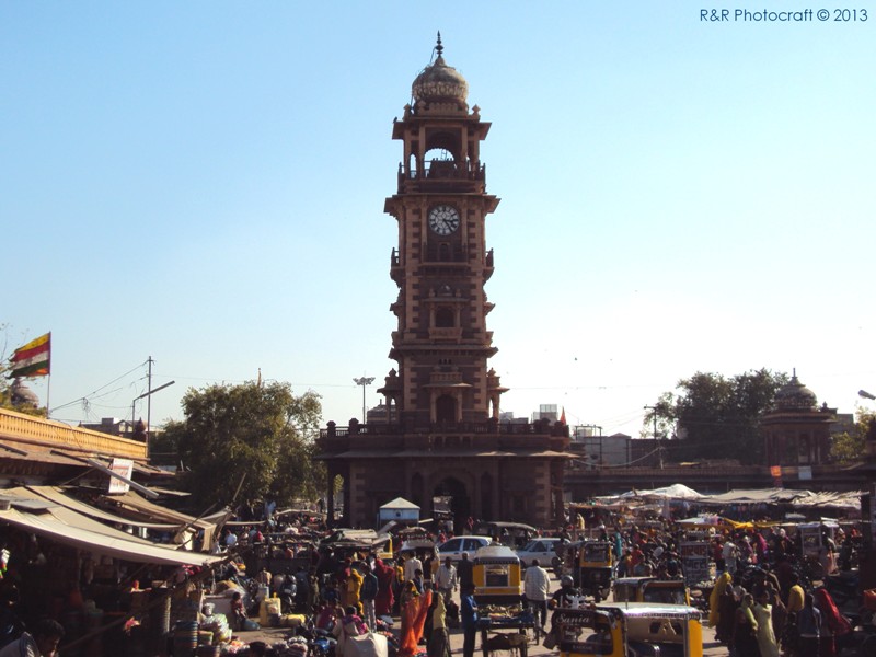Clock Tower and Market