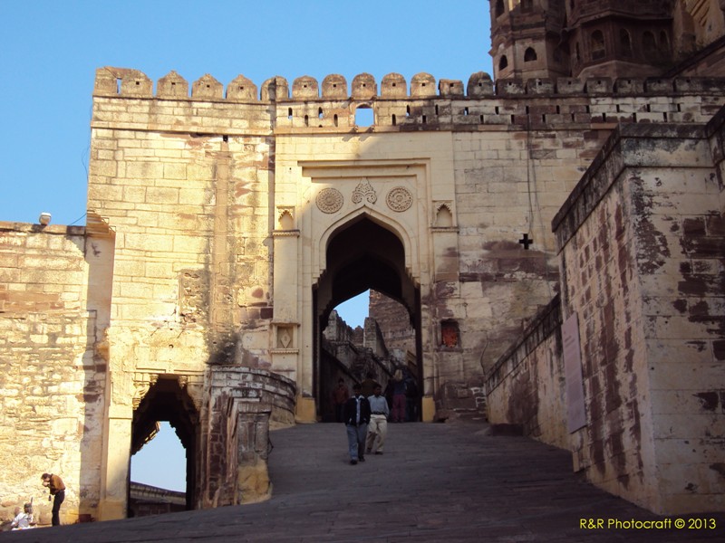 Darwaja inside Mehrangarh Fort