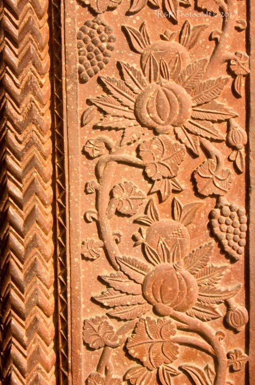 Sandstone carving .. Fatehpur Sikri
